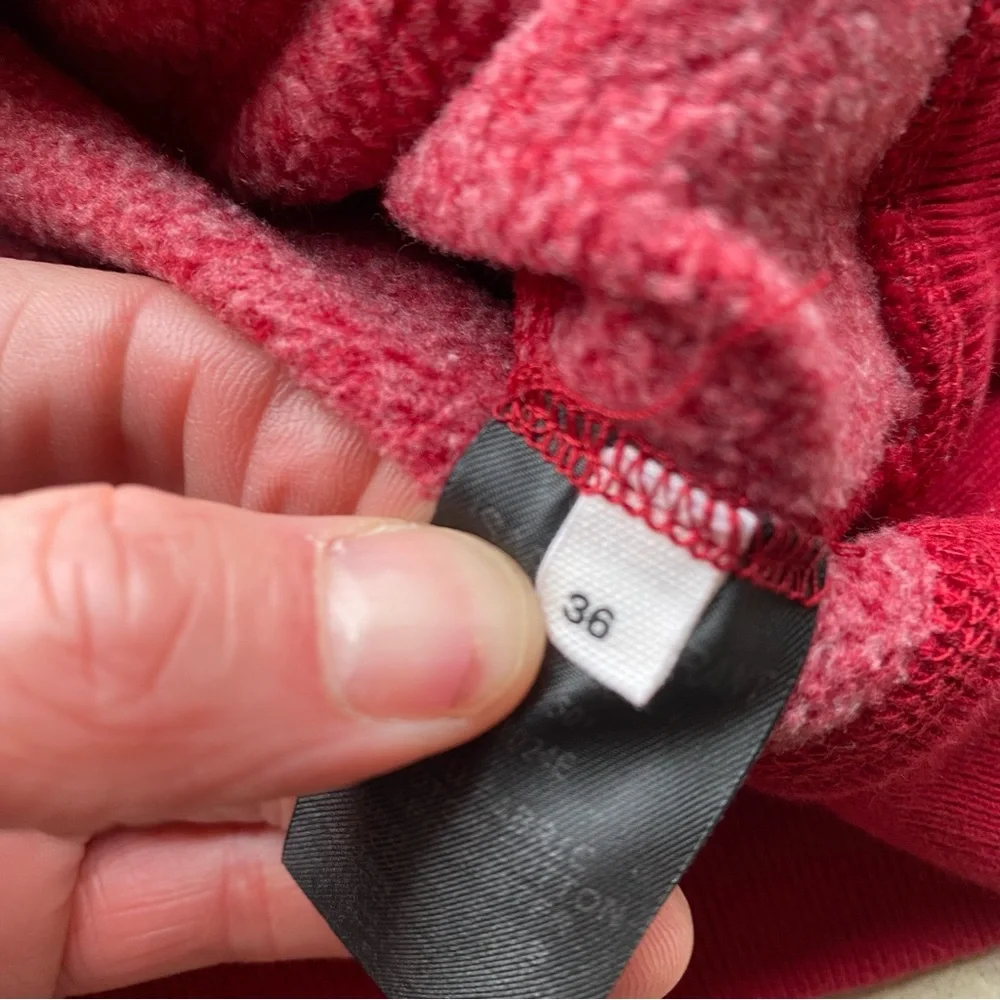 Isabel Marant Etoile Red Knit Hoodie - Picture 5 of 8